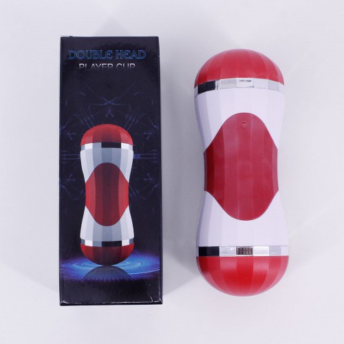 Âm đạo giả 2 đầu Double Head miệng và âm đạo