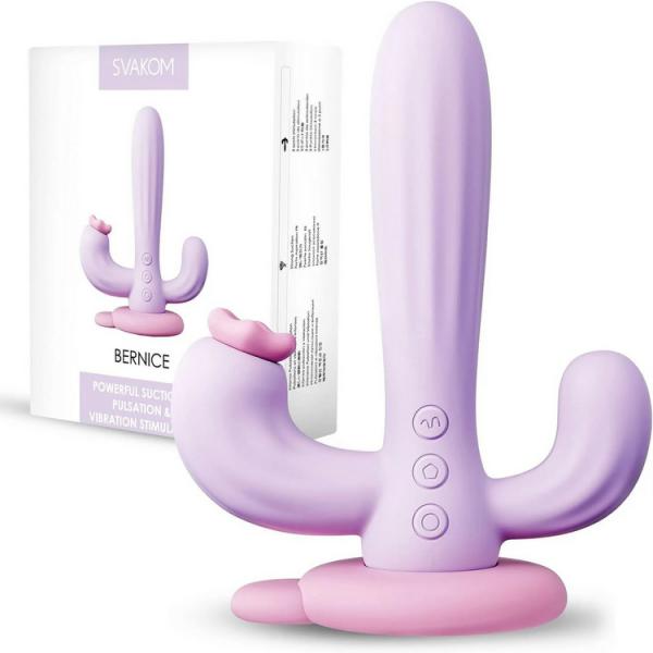 Svakom Bernice dương vật giả 3 nhánh cây xương rồng massage điểm G