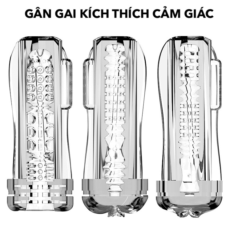 Nhập sỉ Âm đạo giả trong suốt có rung - Yeain cốc thủ dâm cao cấp cực sướng có tốt không?